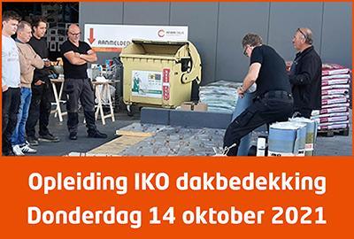 Opleiding IKO dakbedekking voor dakdekkers