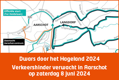 Verkeershinder in Aarschot op zaterdag 8 juni 2024