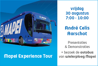 Mapei Experience Tour: 30 augustus te Aarschot