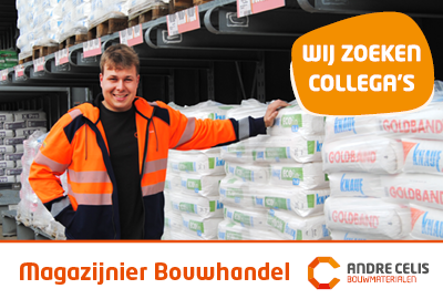 Vacature: Magazijnier - regio Leuven