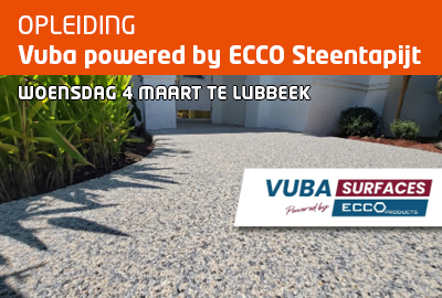 Opleiding Vuba powered by ECCO in samenwerking met André Celis Bouwmaterialen
