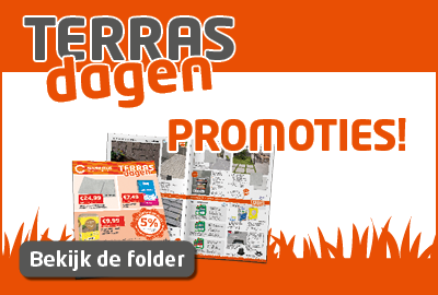 Promotiefolder Terrasdagen 2026