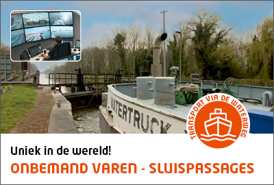 Transport over water: onbemand varen inclusief sluispassages