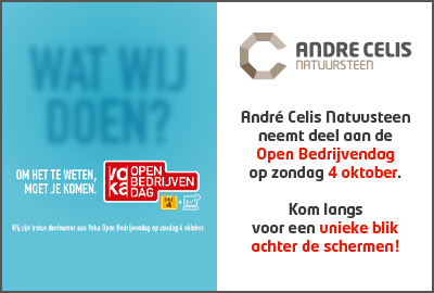Open Bedrijvendag bij André Celis Natuursteen