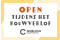 Aangepaste openingsuren tijdens het bouwverlof