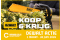 DeWalt Actie KOOP&KRIJG 2026