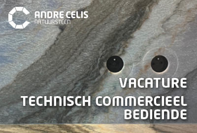 Vacature All-round technisch commercieel bediende Natuursteen