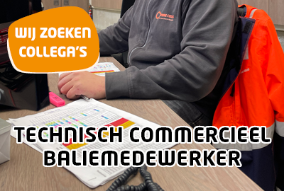 Vacature: Technisch Commercieel baliemedewerker – regio Leuven