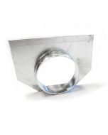 Aco Large Eindplaat galva met uitloop DN100