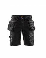 Blåkläder Short Denim Stretch X1900 zwart - maat C48