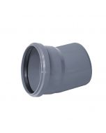 Nicoll PVC Bocht 15° M/S Ø160 grijs