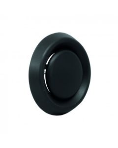 Renson Rooster 736 PVC Ø125mm zwart
