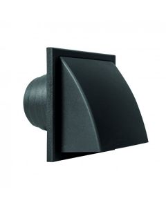 Renson Overdrukrooster 741 PVC zwart