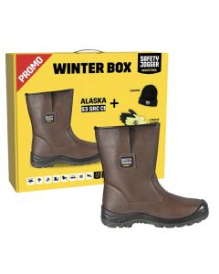  PROMO Winterbox Alaska: laarzen, sokken, handschoenen en muts - maat 43