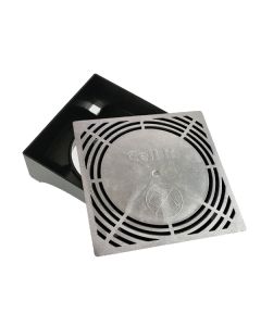 CellR Kelderventilatie met alu rooster 240x240x3