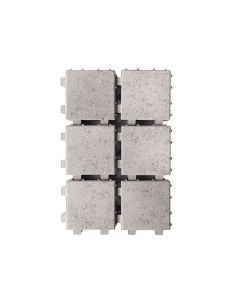 Coeck Waterpasserende Betonklinker 20x20x6 grijs