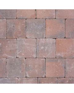 Scheys Betonklinker Columbias 15x15x5 Rood-zwart