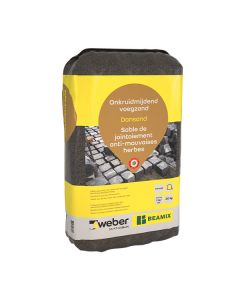 Weber onkruidmijdend voegzand (dansand) antraciet 20kg