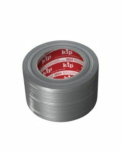 Kip 3824 Steenband Duct tape 48mm zilver - 50m