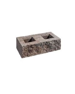 Scheys Stackton Muurblok 40x20x12,5 Bruin-zwart