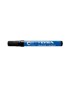 STIFT MARK+SIGN LYRA 111 RECHTE PUNT ZWART