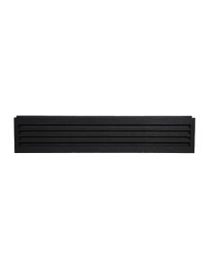 Renson Deurrooster 761 PVC 450x90 zwart