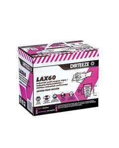 Dirteeze LAX60 dry wipes (150 doekjes)