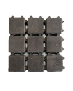 Scheys Betonklinker Eco Pas 20x20x8 (15mm voeg) Zwart
