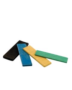 Soudal Houten steunblokjes 24x5x80mm blauw (100st)