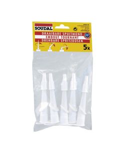 Soudal Draaibare Spuitmond (5 stuks)