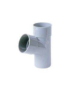 Nicoll PVC T-stuk 67° M/S Ø32 grijs