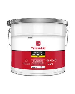 Trimetal Magnacryl Performance Mat 001 wit 10l