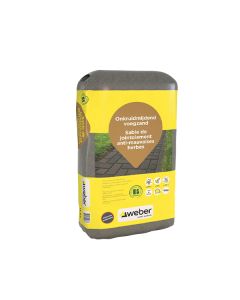 Weber onkruidmijdend voegzand (dansand) antraciet 15kg