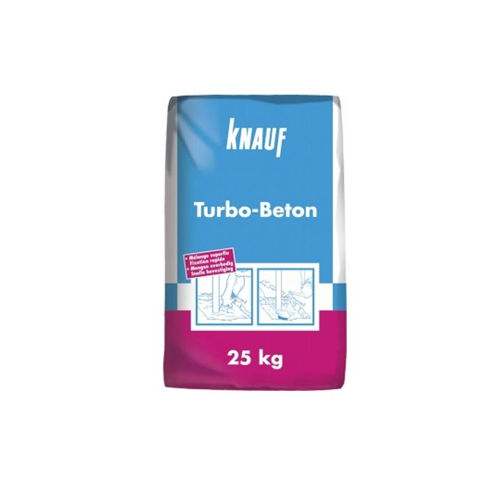 symbool Horen van Subtropisch Knauf Turbo Beton 25kg