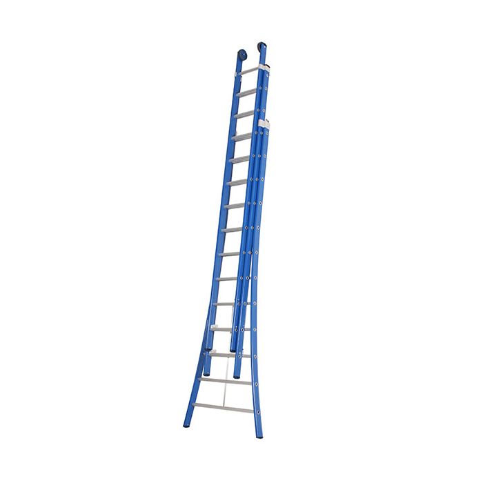 Mondwater Buskruit Aanvankelijk DAS Atlas Blue driedelige ladder 3x12